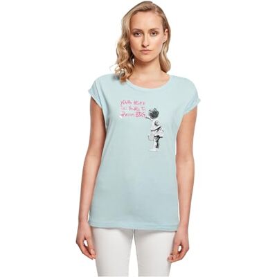 MERCHCODE Mister Tee herr t-shirt, Blå (Ocean Blue), XL MERCHCODE Mister Tee herr t-shirt, Blå (Ocean Blue), XL