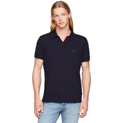 Tommy Hilfiger herr RWB tippad v-krage reg polo S/S pikétröjor, blå, XL, Öken himmel, XL Tommy Hilfiger herr RWB tippad v-krage reg polo S/S pikétröjor, blå, XL, Öken himmel, XL