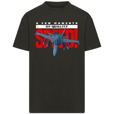 Tee herr-t-shirt 100% bomull svart S Tee herr-t-shirt 100% bomull svart S