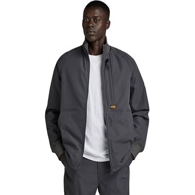 G-STAR RAW Track overshirt, Grå (grå asfalt D24294-D517-G277), M G-STAR RAW Track overshirt, Grå (grå asfalt D24294-D517-G277), M
