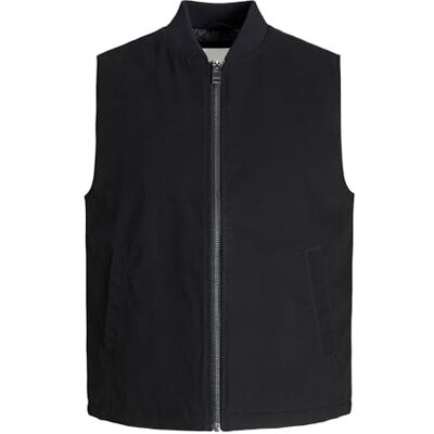 JACK & JONES Jjedover Vest Noos, svart, XL JACK & JONES Jjedover Vest Noos, svart, XL