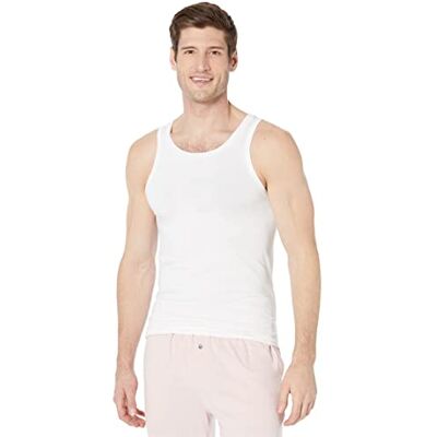 HOM , Supreme bomullstanktop, herr, Vitt, L HOM , Supreme bomullstanktop, herr, Vitt, L