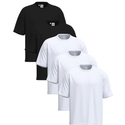 SELECTED FEMME Slhcormac Ss O-Neck Tee 5-pack Noos, svart, L SELECTED FEMME Slhcormac Ss O-Neck Tee 5-pack Noos, svart, L