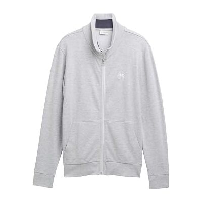 TOM TAILOR Sweatshirt för män, 15398 – ljussten grå melerad, XS TOM TAILOR Sweatshirt för män, 15398 – ljussten grå melerad, XS