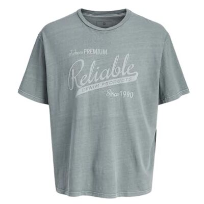 JACK & JONES Jprblualfred Ss Tee, Goblin Blue, L JACK & JONES Jprblualfred Ss Tee, Goblin Blue, L