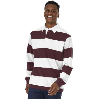 Charles River Apparel herrskjorta, Rödbrun/vit, XS Charles River Apparel herrskjorta, Rödbrun/vit, XS