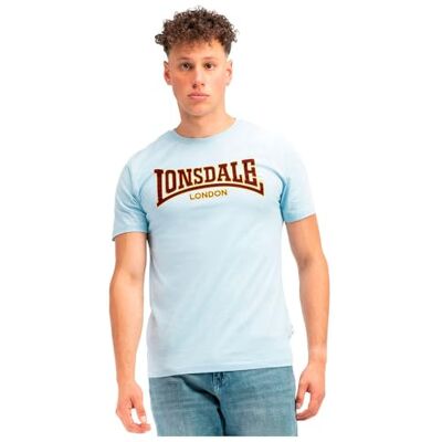 Lonsdale Långärmad herr-t-shirt, klassisk slimfit, Mjuk himmel, L Lonsdale Långärmad herr-t-shirt, klassisk slimfit, Mjuk himmel, L