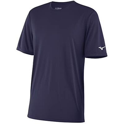 Mizuno Nxt kortärmad t-shirt för män, Marinblått Xsp, M Mizuno Nxt kortärmad t-shirt för män, Marinblått Xsp, M
