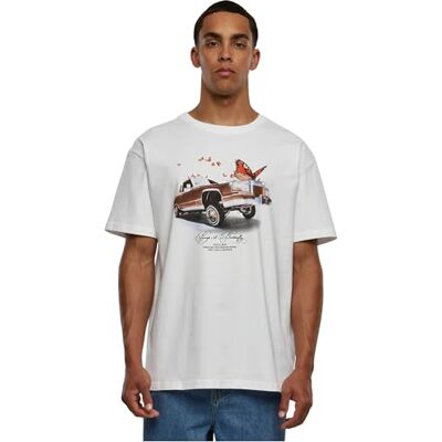 Unisex T-Shirt Pimp a Butterfly Oversize Tee white XS Unisex T-Shirt Pimp a Butterfly Oversize Tee white XS