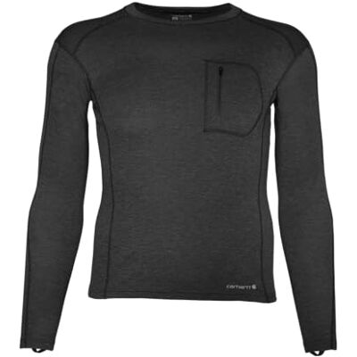 Carhartt Herr Base Force tung polyester-ull Crew med dragkedja ficklager topp Carhartt Herr Base Force tung polyester-ull Crew med dragkedja ficklager topp