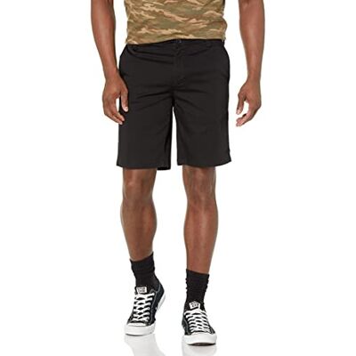 Giorgio Armani Herrshorts av solid stretch twill bermudas, svart, 32 Giorgio Armani Herrshorts av solid stretch twill bermudas, svart, 32