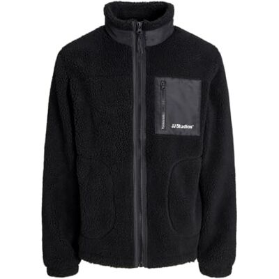JACK & JONES Jjesoho teddy jacka Noos, svart, M JACK & JONES Jjesoho teddy jacka Noos, svart, M