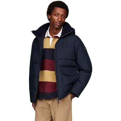 Tommy Hilfiger Herr ROCKIE UTILITY HOODED JACKA MW0MW37125 andra jackor, blå, 3XL, Blå (ökenhimmel), 3XL stor Tommy Hilfiger Herr ROCKIE UTILITY HOODED JACKA MW0MW37125 andra jackor, blå, 3XL, Blå (ökenhimmel), 3XL stor