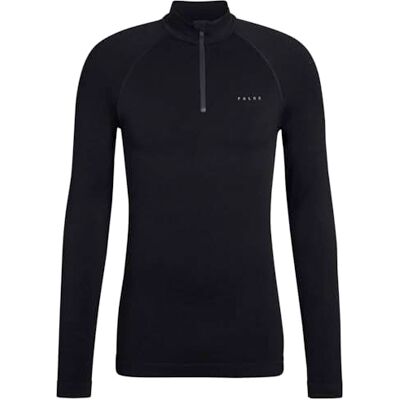 FALKE herr Baslager Ovandel Maximum Warm High Zip Neck M L/s Sh funktionellt garn snabbtorkande 1 del, Svart Black 3000 Trend, S FALKE herr Baslager Ovandel Maximum Warm High Zip Neck M L/s Sh funktionellt garn snabbtorkande 1 del, Svart Black 3000 Trend, S