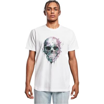 Tee herr-t-shirt, 100% bomull, vit, M, Vit, M Tee herr-t-shirt, 100% bomull, vit, M, Vit, M