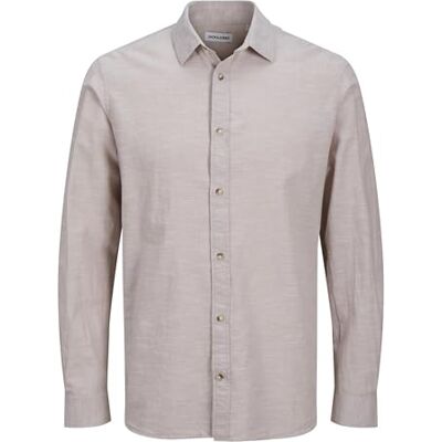 JACK & JONES JJESUMMER skjorta LS SN, Porslin, M JACK & JONES JJESUMMER skjorta LS SN, Porslin, M