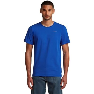 G-STAR RAW Slim Base T-shirt, Blå (Racing Blue D19070-c723-888), S G-STAR RAW Slim Base T-shirt, Blå (Racing Blue D19070-c723-888), S