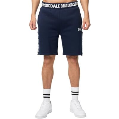 Lonsdale Herrshorts normal passform brun marin/vit M, 117477 Lonsdale Herrshorts normal passform brun marin/vit M, 117477