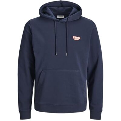 JACK & JONES Jjseattle Sweat Hood, marinblå blazer, M JACK & JONES Jjseattle Sweat Hood, marinblå blazer, M