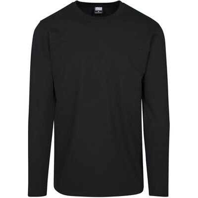 Urban Classics långärmad tröja för män, svart, XL Urban Classics långärmad tröja för män, svart, XL