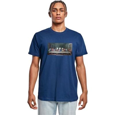 Herr Can't Hang with Us Tee T-shirt med tryck för män, normal passform, streetwear, Lätt marinblå, XXL Herr Can't Hang with Us Tee T-shirt med tryck för män, normal passform, streetwear, Lätt marinblå, XXL