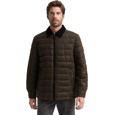 TOM TAILOR Herr 1048277 jacka, 38836-dark brun melange, S, 38836 – mörkbrun melerad, S TOM TAILOR Herr 1048277 jacka, 38836-dark brun melange, S, 38836 – mörkbrun melerad, S