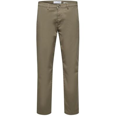 SELECTED HOMME Male Chino 175 Slim Fit Flex, Ermine, 30W / 34L SELECTED HOMME Male Chino 175 Slim Fit Flex, Ermine, 30W / 34L