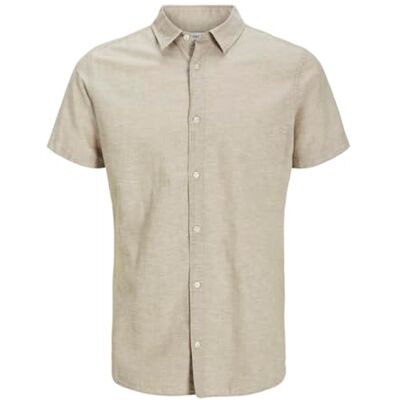 JACK & JONES JJEBREEZE skjorta SS SN, Porslin, S JACK & JONES JJEBREEZE skjorta SS SN, Porslin, S