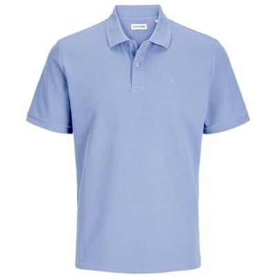 JACK & JONES Jjeaustin Polo Ss Noos, Chambray Blue, L JACK & JONES Jjeaustin Polo Ss Noos, Chambray Blue, L