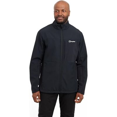 Berghaus Ghlas 3.0 Softshell-jacka, Svart/Svart, L Berghaus Ghlas 3.0 Softshell-jacka, Svart/Svart, L