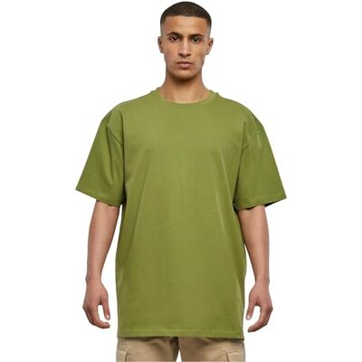 Urban Classics herr T-tröja Heavy oversized te, Newolive, M Urban Classics herr T-tröja Heavy oversized te, Newolive, M