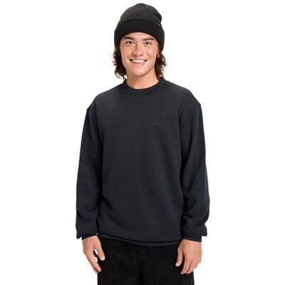 Quiksilver Salt Water Crew fleecetröja svart XS Quiksilver Salt Water Crew fleecetröja svart XS