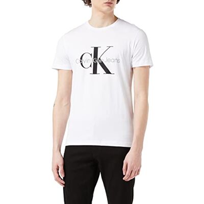 Calvin mäns S/S T-shirts, Vit (ljusvit), 3XL Calvin mäns S/S T-shirts, Vit (ljusvit), 3XL
