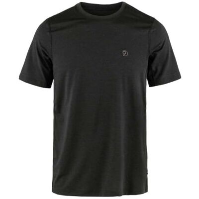Fjällräven Fjallraven 87197-550 Abisko Day Hike SS M T-shirt herr svart storlek S, svart, S Fjällräven Fjallraven 87197-550 Abisko Day Hike SS M T-shirt herr svart storlek S, svart, S
