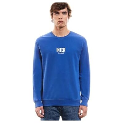 Inter supernal studios Unisex sweatshirt med rund hals, kungsblå, M, Kungsblå, M Inter supernal studios Unisex sweatshirt med rund hals, kungsblå, M, Kungsblå, M