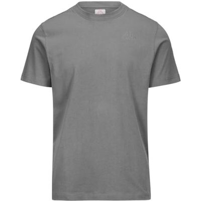 Kappa Cafers Slim Tee Bekväm och snygg teknisk T-shirt, Färg Grå Md Steel och Grå Dk, Storlek 12Y Kappa Cafers Slim Tee Bekväm och snygg teknisk T-shirt, Färg Grå Md Steel och Grå Dk, Storlek 12Y