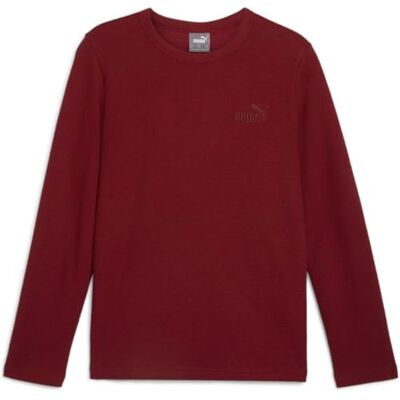 PUMA Unisex Ess Elevated våffla långärmad t-shirt PUMA Unisex Ess Elevated våffla långärmad t-shirt