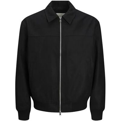 JACK & JONES JACK&JONES Herr JPRCCRAY Faux Mocka Bomberjacka, svart, S, svart, S JACK & JONES JACK&JONES Herr JPRCCRAY Faux Mocka Bomberjacka, svart, S, svart, S