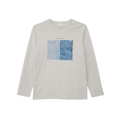 s.Oliver T-shirt för pojkar, Grå 9000, L s.Oliver T-shirt för pojkar, Grå 9000, L