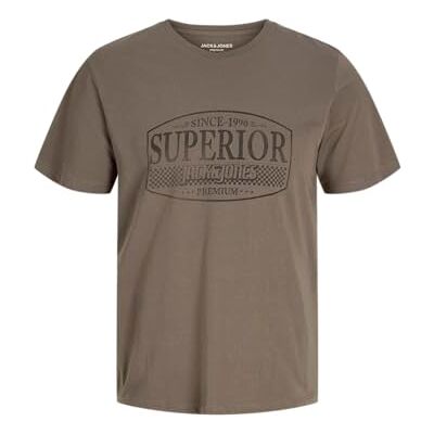 JACK & JONES Jprblunoah Ss Tee FST, Krokodil, L JACK & JONES Jprblunoah Ss Tee FST, Krokodil, L