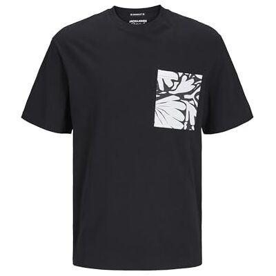 JACK & JONES JACK&JONES JORMARBELLA Pocket Tee SS Crew Neck, svart, XS JACK & JONES JACK&JONES JORMARBELLA Pocket Tee SS Crew Neck, svart, XS