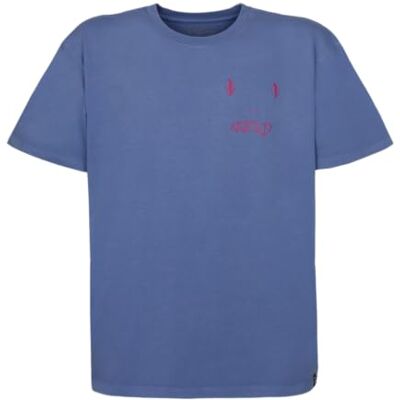 Rock Experience Fake Face SS Man T-shirt Kortärmad T-shirt, Mörkblå, XXL Rock Experience Fake Face SS Man T-shirt Kortärmad T-shirt, Mörkblå, XXL