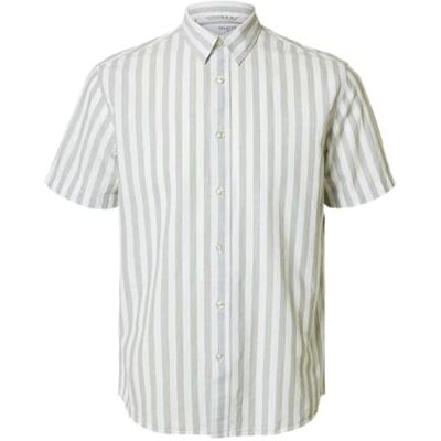 SELECTED FEMME Slhreg-Sun Shirt Ss Noos, Isberggrön, S SELECTED FEMME Slhreg-Sun Shirt Ss Noos, Isberggrön, S