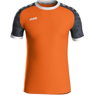 JAKO Ikonisk tröja unisex – hållbar sportskjorta kortärmad av 100% återvunnen polyester, fukttransporterande JAKO Ikonisk tröja unisex – hållbar sportskjorta kortärmad av 100% återvunnen polyester, fukttransporterande