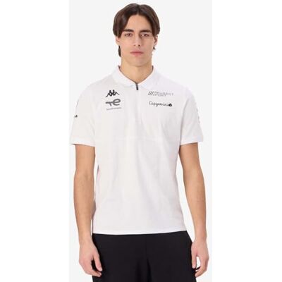 Kappa Polotröja Andrew Vit, F1, herr Kappa Polotröja Andrew Vit, F1, herr