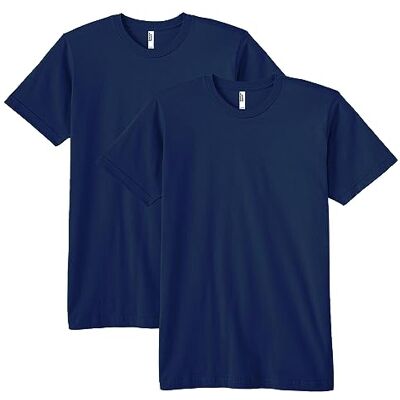 American Apparel T-shirt i fin jersey för vuxna, stil G2001, multipack, X-S American Apparel T-shirt i fin jersey för vuxna, stil G2001, multipack, X-S
