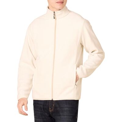 Amazon Essentials Men's Fleecejacka med dragkedja (finns i Big & Tall), Havregryn ljung, XXL Amazon Essentials Men's Fleecejacka med dragkedja (finns i Big & Tall), Havregryn ljung, XXL