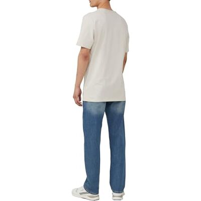 s.Oliver Flammgarn-t-shirt med bröstficka och öppna kanter, Ullvit, 3XL s.Oliver Flammgarn-t-shirt med bröstficka och öppna kanter, Ullvit, 3XL