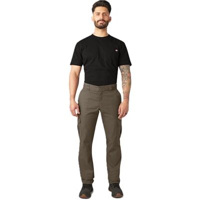 Dickies Herrbyxor från i cargostil, normal passform, rak modell, stretchig twill, stor storlek, 36W / 30L Dickies Herrbyxor från i cargostil, normal passform, rak modell, stretchig twill, stor storlek, 36W / 30L