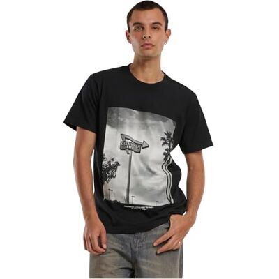 herr Kalifornien Love Tee XL svart, svart, XL herr Kalifornien Love Tee XL svart, svart, XL